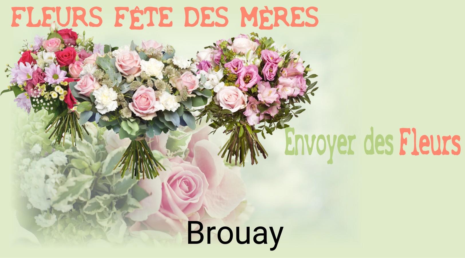Bouquet de Fête des Mères livré à Brouay
