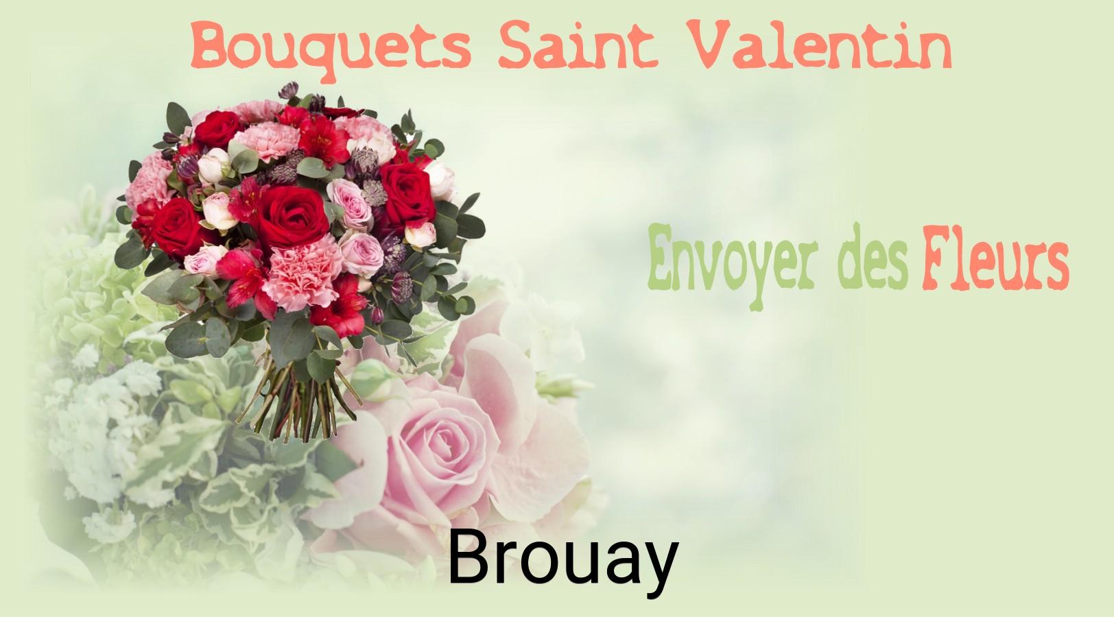 Roses de Saint-Valentin livrées à Brouay